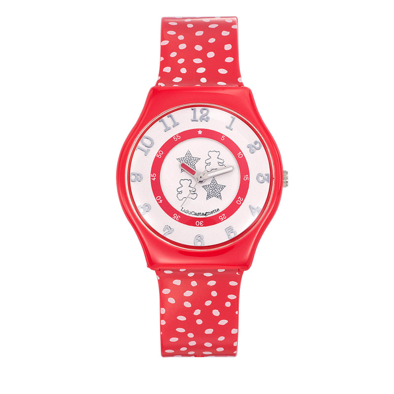 Montre LuLu Castagnette 38781 rouge