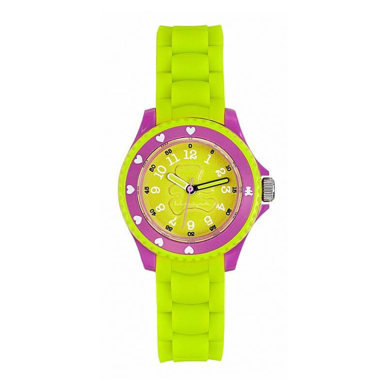 Montre Enfant Fille Lulu Castagnette Jaune 38691