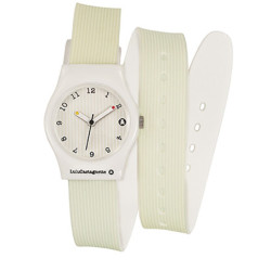 Montre Fille Lulu Castagnette Blanc 38719