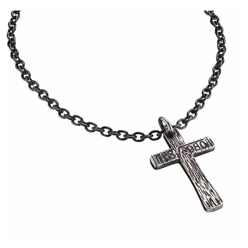 Collier Homme Police Argent PJ.25694PSE/01