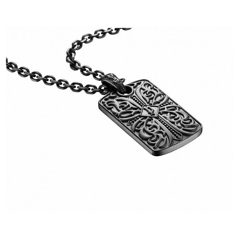 Collier Homme Police Argent PJ.25908PSB/02