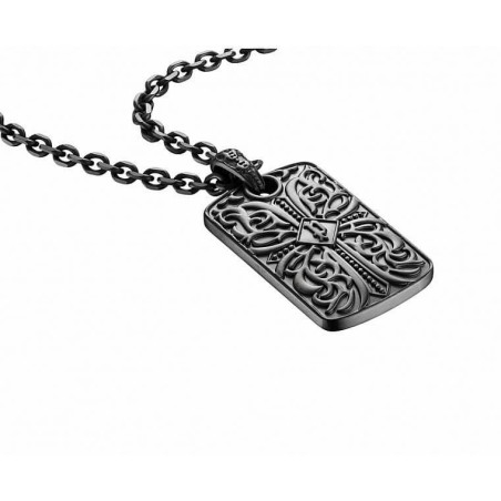 Collier Homme Police Argent PJ.25908PSB/02