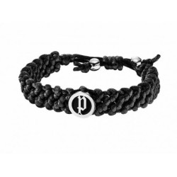 Bracelet Homme Police Noir PJ.25531BLB/01