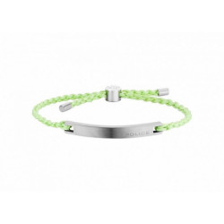 Bracelet Homme Police Vert PJ25869BLGN08