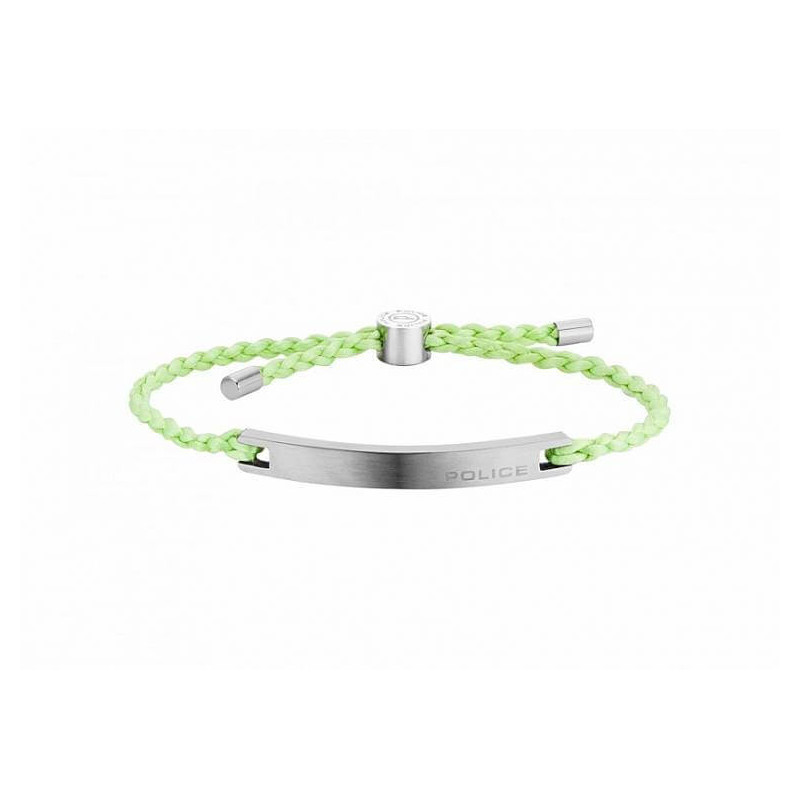 Bracelet Homme Police Vert PJ25869BLGN08