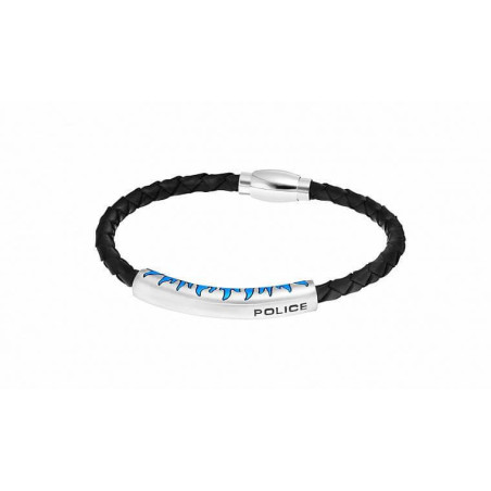 Bracelet Homme Police Noir PJ.25571BLN/03-L