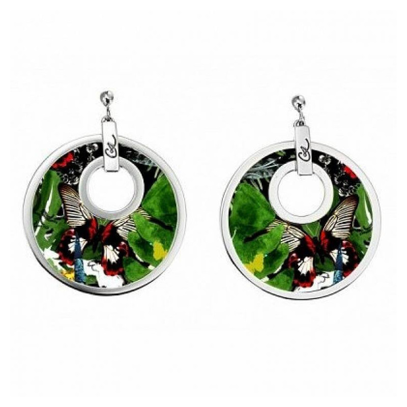 Boucles d'oreilles Femme Christian Lacroix Argent X36216V