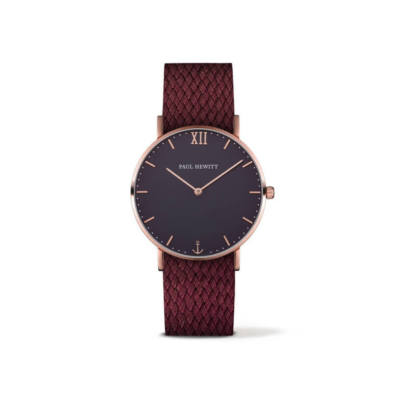 Montre femme Paul Hewitt Bordeaux PH-SA-R-SM-B-19S