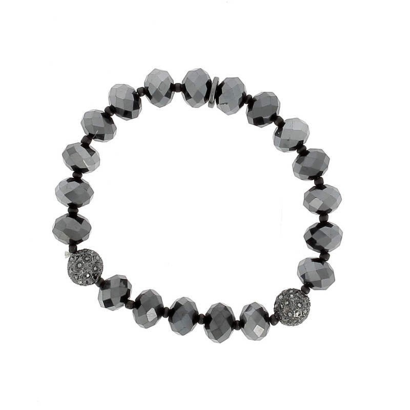 Bracelet Pilgrim 23143-3102 Femme Noir