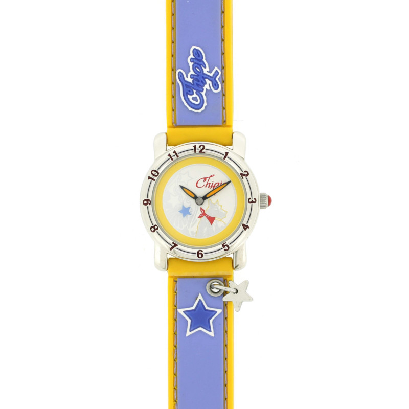 Montre Enfant Chipie Jaune et Bleu 40376