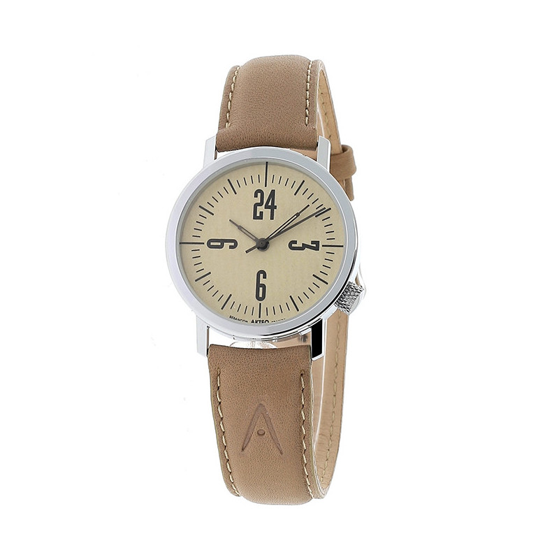 Montre AKTEO marron clair 000028