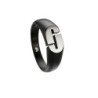 Bague Jourdan Bijoux UN 026 H Homme Noir