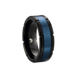 Bague Jourdan Bijoux OU 012 H Homme Noir