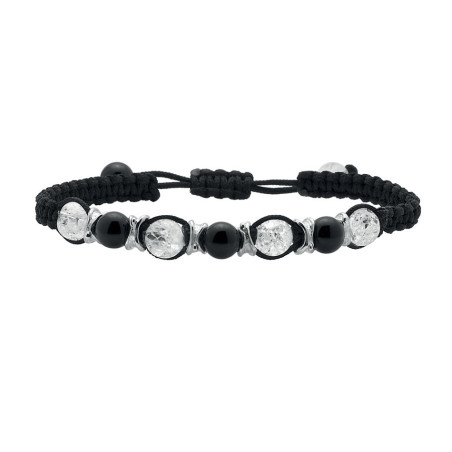 Bracelet Jourdan Bijoux AJS 146 Femme Noir