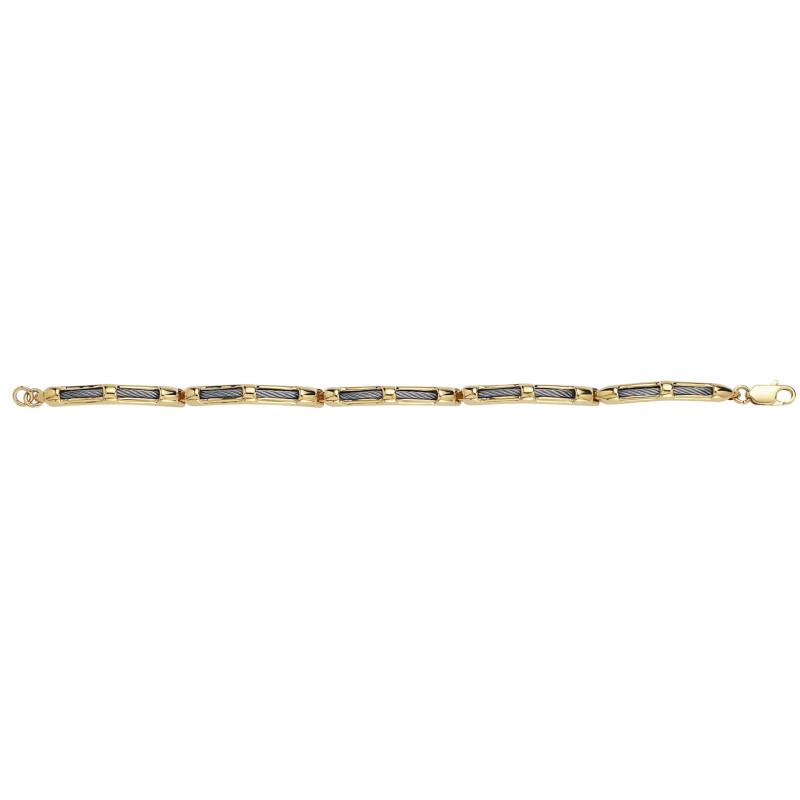 Bracelet Jourdan Bijoux GD 519 H Homme Doré