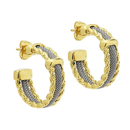 Boucles d'oreilles Jourdan Bijoux GD 429 Femme Doré