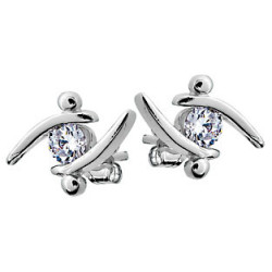 Boucles d'oreilles Jourdan Bijoux AJS 164 Femme Argent