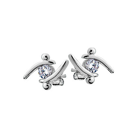 Boucles d'oreilles Jourdan Bijoux AJS 164 Femme Argent