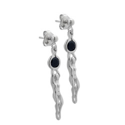 Boucles d'oreilles Jourdan Bijoux AJS 064 N Femme Argent