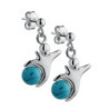 Boucles d'oreilles Jourdan Bijoux AJS 211 Femme Argent