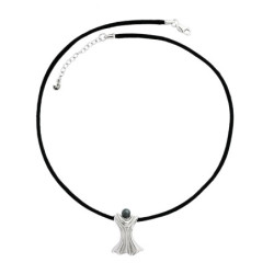 Collier Jourdan Bijoux AGD 293 Femme Noir