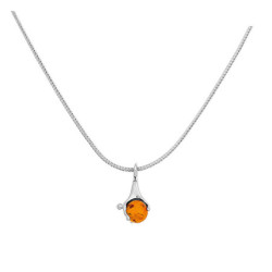 Collier Jourdan Bijoux ABR 187 Femme Argent