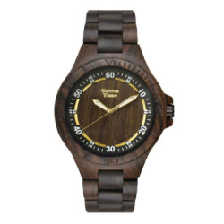 Montre Homme Green Time Bois foncé ZW116A