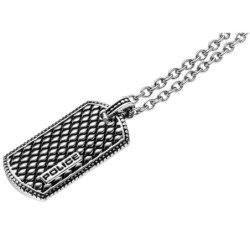 Collier Homme Police Argent PJ25701PSS01