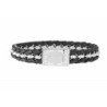 Bracelet Homme Police Noir PJ26053BLS01S