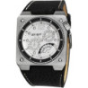 Montre homme cuir noir carrée JET SET J31723-647