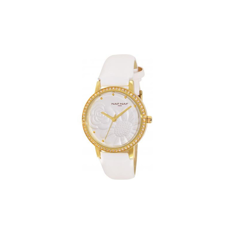 Montre Femme Naf Naf Blanc N10192G-101