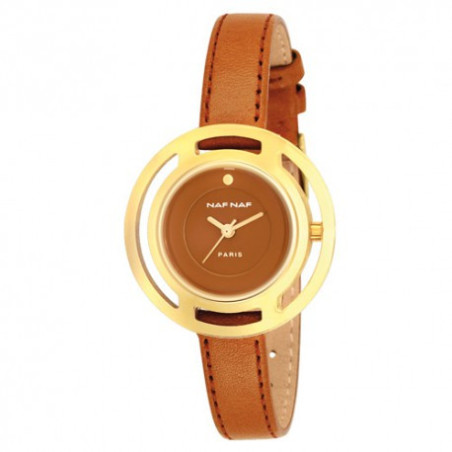 Montre Femme Naf Naf Marron N10272G-105